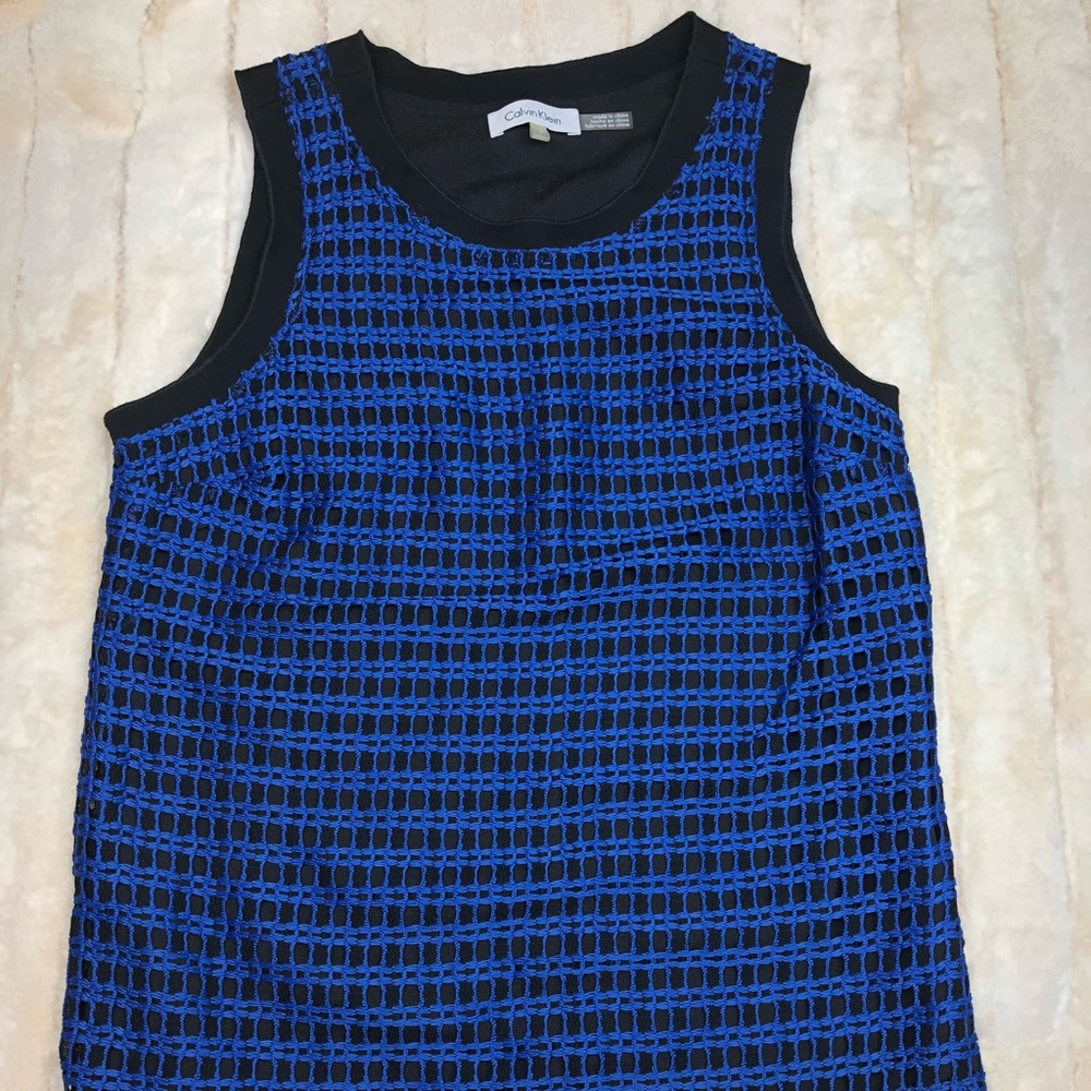 Calvin Klein-Double Layered Business Tank Top